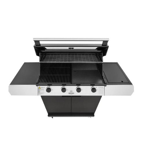 Beefeater 1200E 4 Burner Grill and Side Burner with Cart