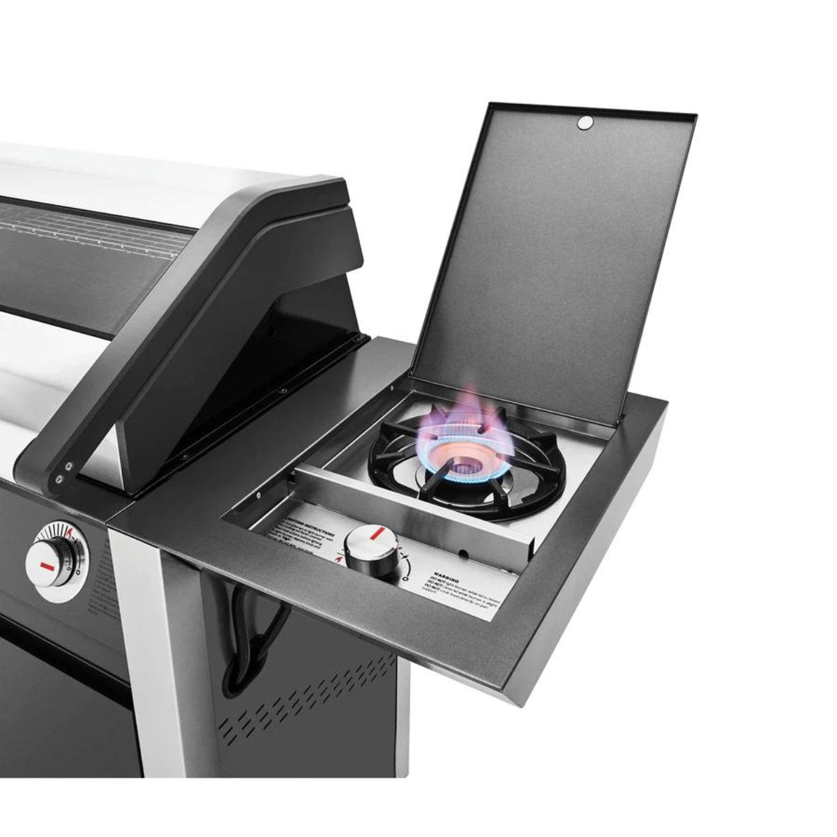 Beefeater 1600E 4 Burner Grill and Side Burner with Cart