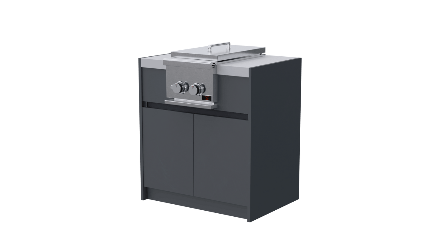 Whistler Fairford Side Burner with Cabinet