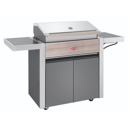 Beefeater 1500 4 Burner Grill and Side Burner with Cart