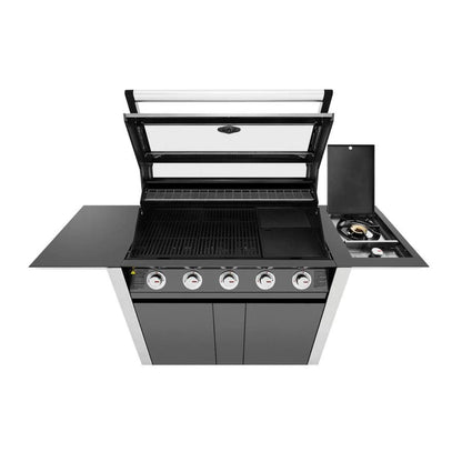 Beefeater 1600E 5 Burner Grill and Side Burner with Cart