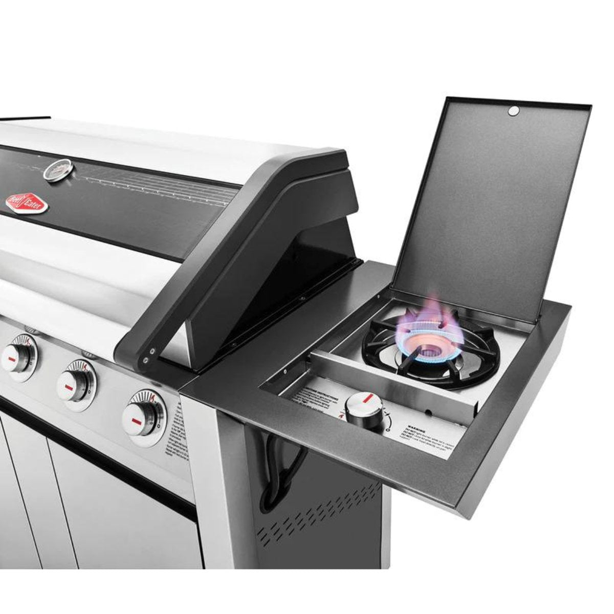 Beefeater 1600S 5 Burner Grill and Side Burner with Cart