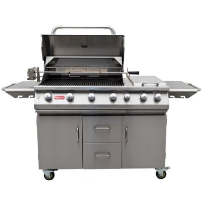 Bull 7 Burner Grill with Cart