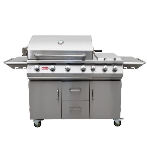 Bull 7 Burner Grill with Cart