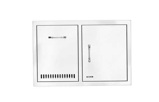 Bull Reveal Door/Trash Drawer Combo 80cm