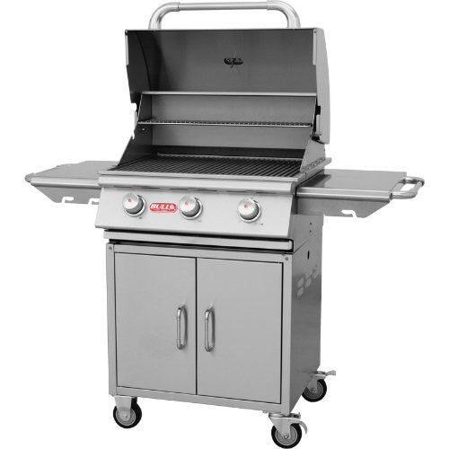 Bull Steer Grill with Cart