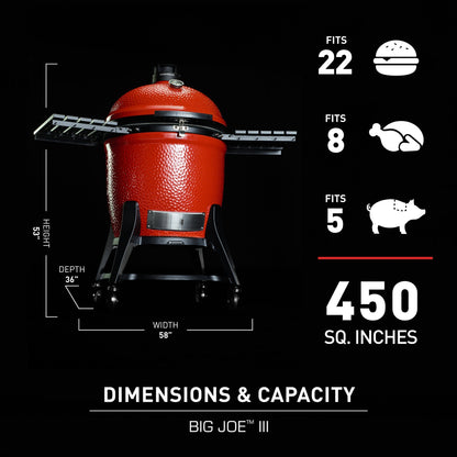 Kamado Joe Big Joe III with Cart