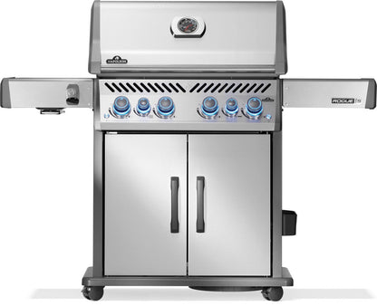 Napoleon Rogue Pro-S 525 Grill and Infrared Side Burner with Cart