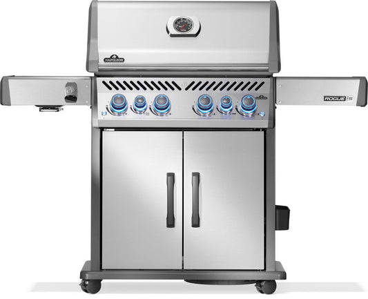 Napoleon Rogue Pro-S 525 Grill and Infrared Side Burner with Cart