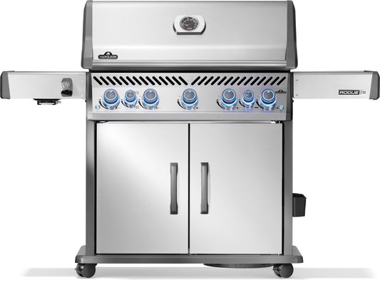 Napoleon Rogue Pro-S 625 Grill and Infrared Side Burner with Cart