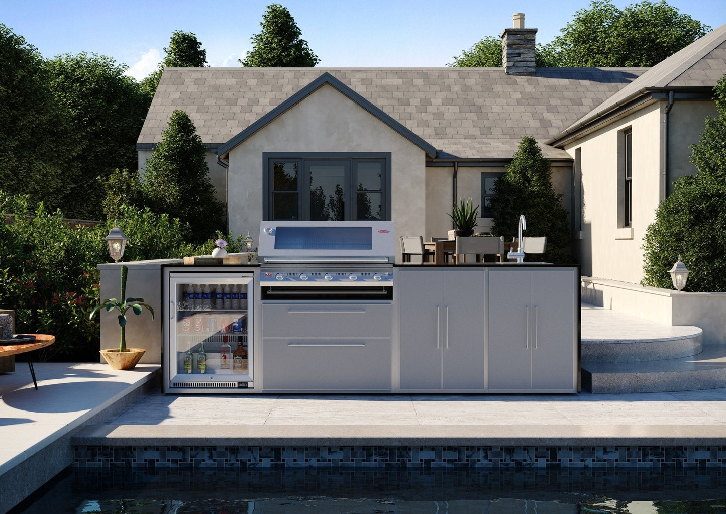 Profresco Beefeater Signature 5 Quatro Outdoor Kitchen (Package 4)