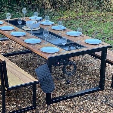 Vuestro The Sevilla Grill Table 2.4m