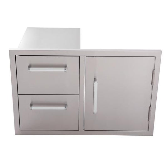 Whistler Burford Double Drawer Single Door Combo
