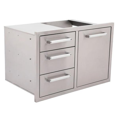 Whistler Burford Triple Drawer Bin Drawer Combo
