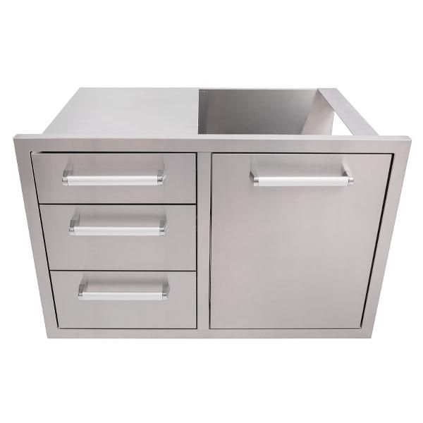 Whistler Burford Triple Drawer Bin Drawer Combo