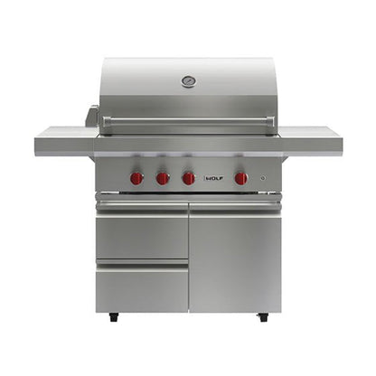Wolf Gas Grill 91cm with Cart