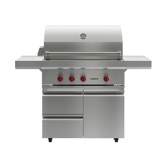 Wolf Gas Grill 91cm with Cart
